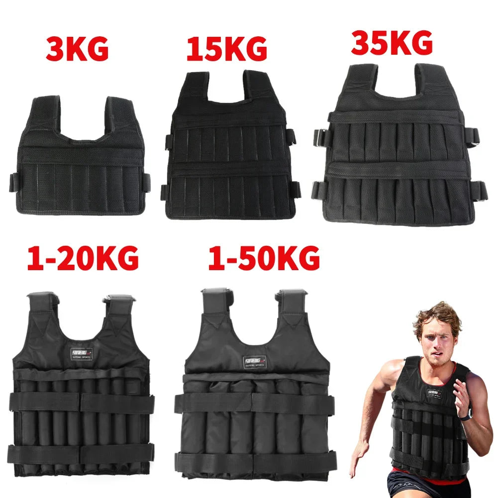 3/15/35kg 1-50kg Weight Training vest