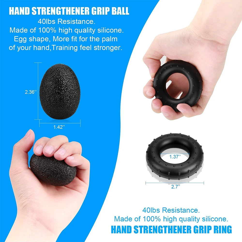 5-60Kg Adjustable Heavy Hand Gripper Fitness Hand Exerciser