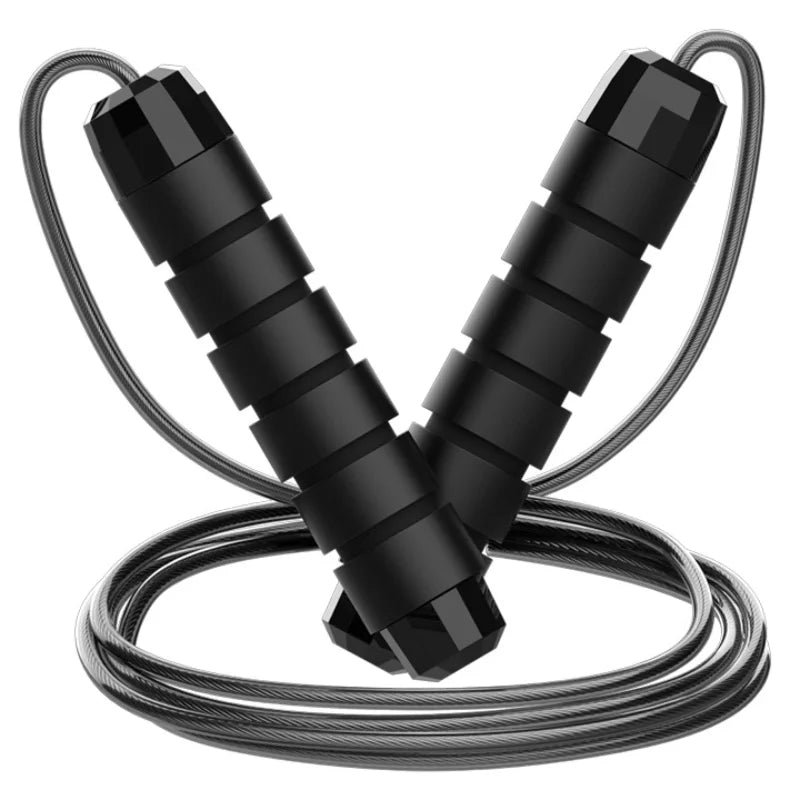 Jump Rope with Tangle-Free Steel Wire
