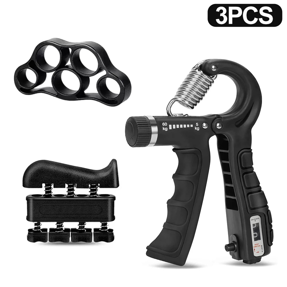 5-60Kg Adjustable Heavy Hand Gripper Fitness Hand Exerciser