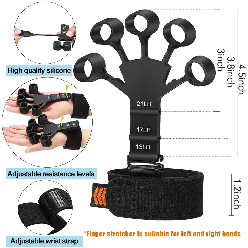 5-60Kg Adjustable Heavy Hand Gripper Fitness Hand Exerciser