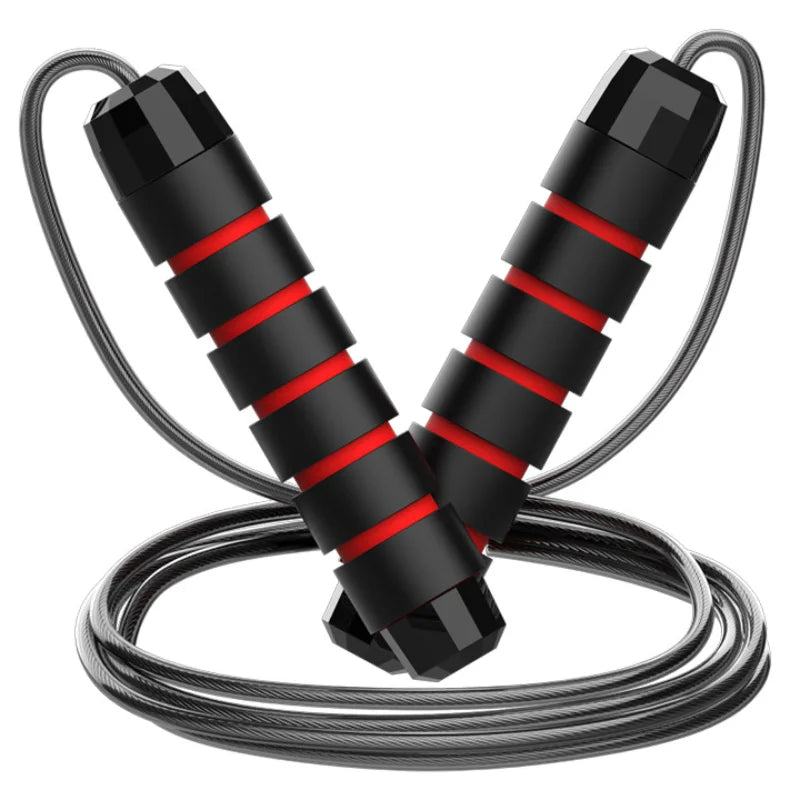 Jump Rope with Tangle-Free Steel Wire